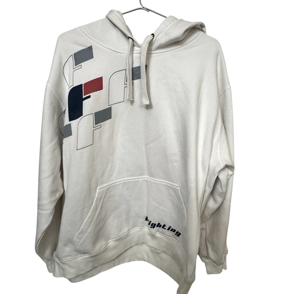 High End Thick BOXING Fighting Sports White Streetwear Graphic Hoodie Men’s XL - Picture 1 of 6